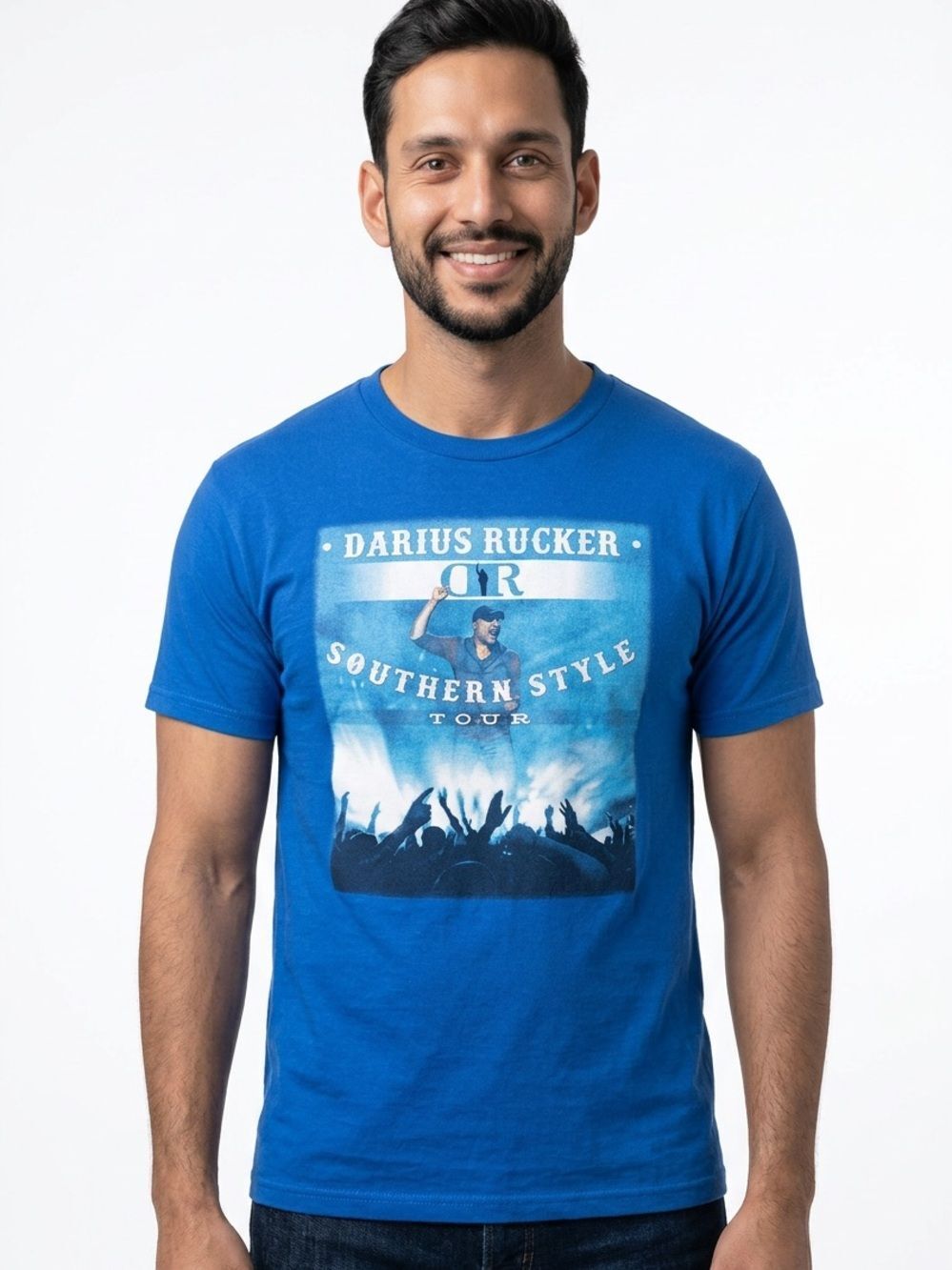 DARIUS RUCKER Country Music 2015 Southern Style Tour Tee Unisex Size Large